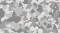 Print texture military camouflage repeats seamless army gray monochrome hunting Royalty Free Stock Photo