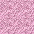 Pink cheetah print repeat pattern design.