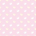 Cute crowns repeat pattern for the princesses