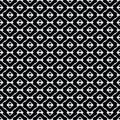 Seamless pattern black and white design