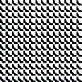 Seamless pattern black and white