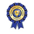 Printable award ribbon for dutch companies Royalty Free Stock Photo