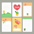 Printable collection vector design Royalty Free Stock Photo
