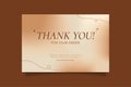 Printable Elegant Thank You Card for Online Small Business