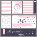 Printable journaling cards