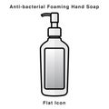 PrintAnti-bacterial Foaming Hand Soap. Hand sanitizer. Alcohol-based hand rub. Rubbing alcohol. soap dispenser. Protection from ge