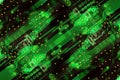 Printed circuit board Royalty Free Stock Photo