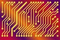 Printed Circuit Board Royalty Free Stock Photo