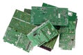 Printed-circuit boards are prepared for utilization