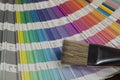 printed color swatch