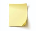 Printed Postit-Zettel / brown, modern, free to download Royalty Free Stock Photo