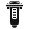 Printer adapter icon, simple style