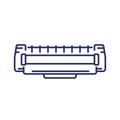 printer cartridge, toner line icon