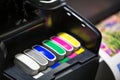 Printer With Color Ink Cartridges