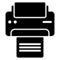 Printer Icon in Dualtone Style