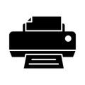Printer icon vector on trendy design Royalty Free Stock Photo