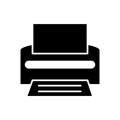 Printer icon vector on trendy design Royalty Free Stock Photo