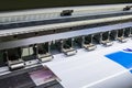 Printer inkjet device machine running motion vinyl