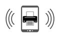 Printer on Mobile Phone - Wireless Printing