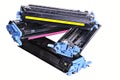 Printer toner cartridges Royalty Free Stock Photo