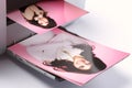 Printing colorful photos Royalty Free Stock Photo