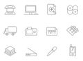 Outline Icons - More Printing and Graphic Design