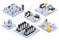 Printing House Isometric Flowchart