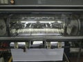 Printing machine running in high speed Royalty Free Stock Photo