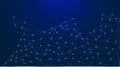 Low Poly Network Design. Stylized 3D Connection Nodes and Web Structures for Tech, UI, Apps, and Digital Visuals Royalty Free Stock Photo
