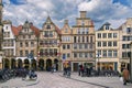 Prinzipalmarkt, Munster, Germany Royalty Free Stock Photo