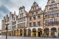 Prinzipalmarkt, Munster, Germany Royalty Free Stock Photo