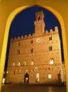 Priori palace in Volterra, Tuscany Royalty Free Stock Photo