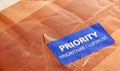 Priority mail Royalty Free Stock Photo
