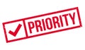 Priority rubber stamp