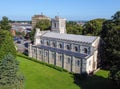 Priory church of St Peter in Dunstable from above Royalty Free Stock Photo