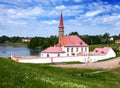 Priory Palace in Gatchina, Russia Royalty Free Stock Photo