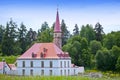 Priory Palace in Gatchina, Russia (built in 1799) Royalty Free Stock Photo