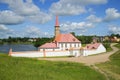 Priory Palace sunny july afternoon. Gatchina, Leningrad region