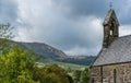 Priory and Parish Church of Saint Mary is in Beddgelert, in the Snowdonia area of Gwynedd, Wales Royalty Free Stock Photo