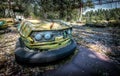 Pripyat Bumper Cars Royalty Free Stock Photo