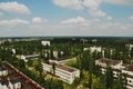 Pripyat in Chernobyl Zone Royalty Free Stock Photo
