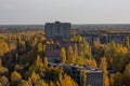 Pripyat ghost town, Chernobyl Exclusion Zone. Nuclear, abandoned. Royalty Free Stock Photo