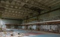 Pripyat School Gymnasium Royalty Free Stock Photo