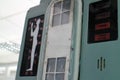 Radiation measuring station at Chernobyl checkpoint