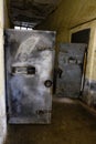 Open prison iron doors Royalty Free Stock Photo