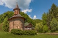 Prislop monastery from Hunedoara, Romania. Royalty Free Stock Photo