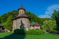 Prislop monastery in Romania during a sunny day Royalty Free Stock Photo