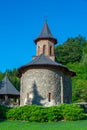 Prislop monastery in Romania during a sunny day Royalty Free Stock Photo