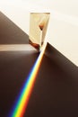 Prism illustrating refraction