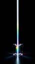 Prism Light Refraction Spectrum Rainbow Colors Royalty Free Stock Photo